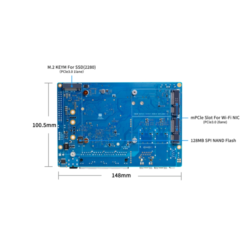 Papan Banana Pi BPI R4 Wifi 7  - Bananapi Bpi R4 Wifi 7 ulasan dan harga
